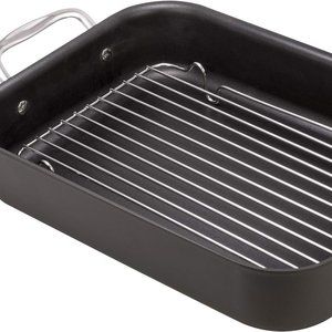 HIC Kitchen Wire Roasting Baking Broiling Rack, 12-Inches x 7.5-Inches
